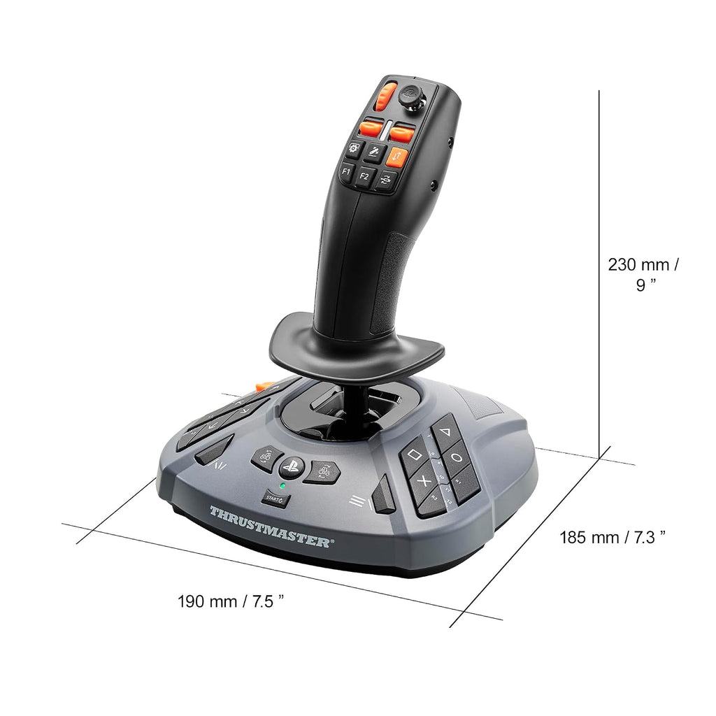 Thrustmaster SimTask FarmStick Joystick for Farming Simulator 25, PS5, PS4 and PC – Multifunctional Farming Simulator Controller with 3-Axis Precision