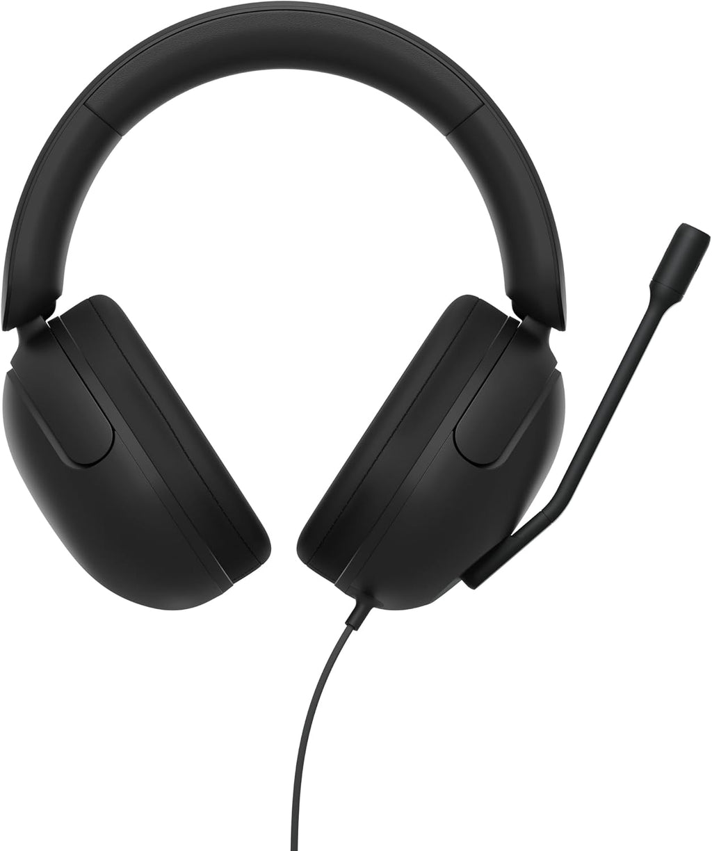 Sony INZONE H3 Wired Gaming Headphones with Mic, PS5 Headphones, Over-Ear, Personalized 360 Spatial Sound, Discord Certified MDR-G300 (Black)