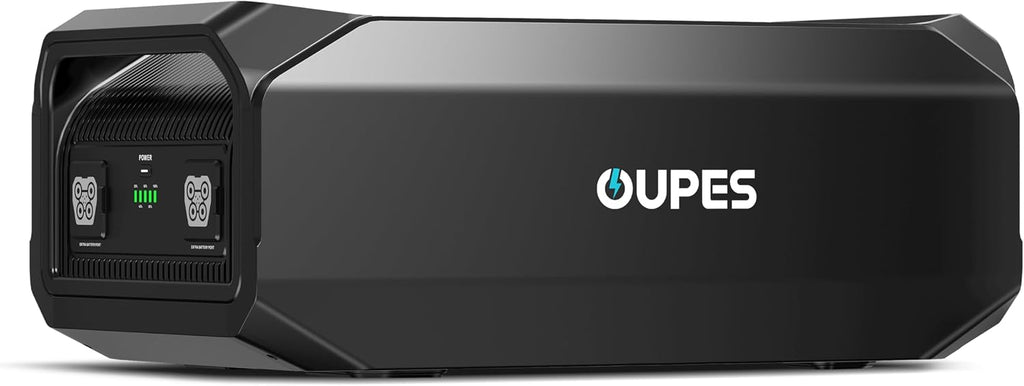 OUPES G5 Extra Battery 4608Wh Expansion Module for Guardian 6000 Power Station, LiFePO4 Battery with 4000+ Cycles, Seamless Home Backup Extension, Plug-and-Play Design for Emergency Power Resilience
