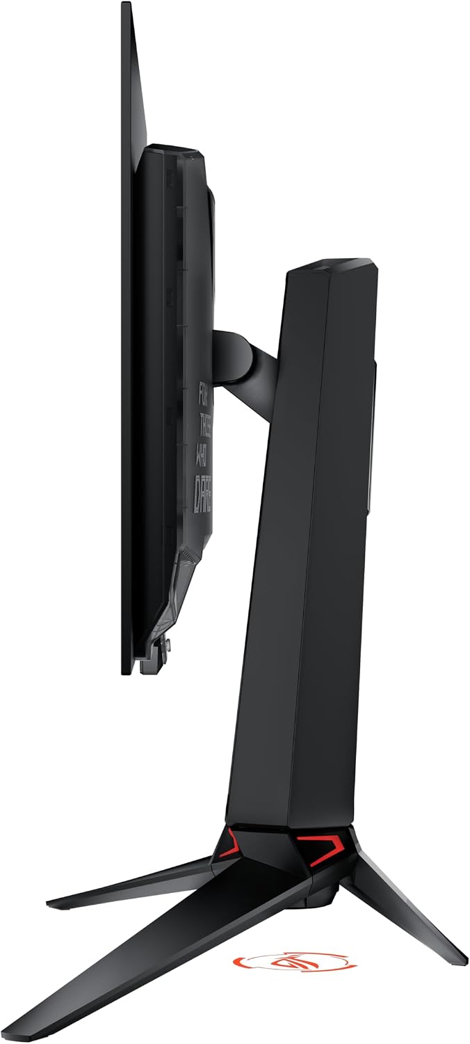 ASUS ROG Swift OLED 27' 1440P Gaming Monitor (PG27AQDP) - WOLED, QHD, 480Hz, 0.03ms, G-SYNC Compatible, Custom Heatsink, AI Assistant, DisplayHDR400 True Black, 99% DCI-P3, True 10-bit, DisplayWidget