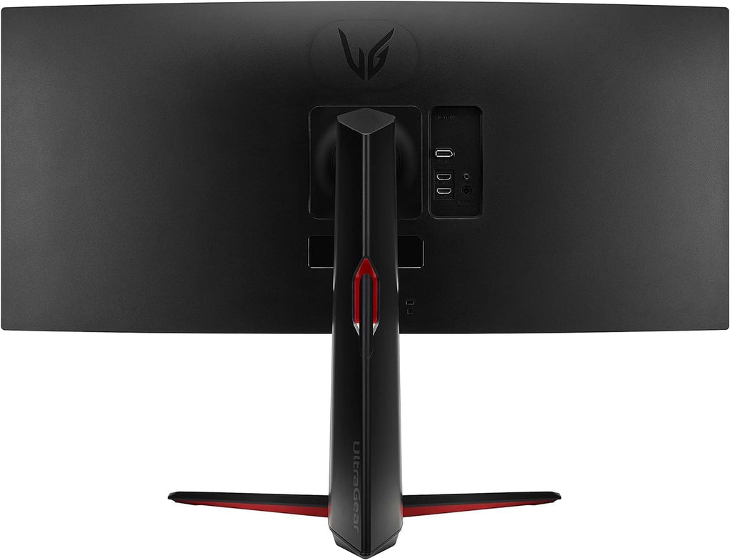 LG 34' Ultragear Curved Gaming Monitor, 21:9 QHD(3440 x 1440) Display, sRGB 99% Color Gamut, 160Hz, VA with HDR 10 Compatibility and AMD FreeSync Premium, Black, 34GP63A-B, with USB Wi-Fi