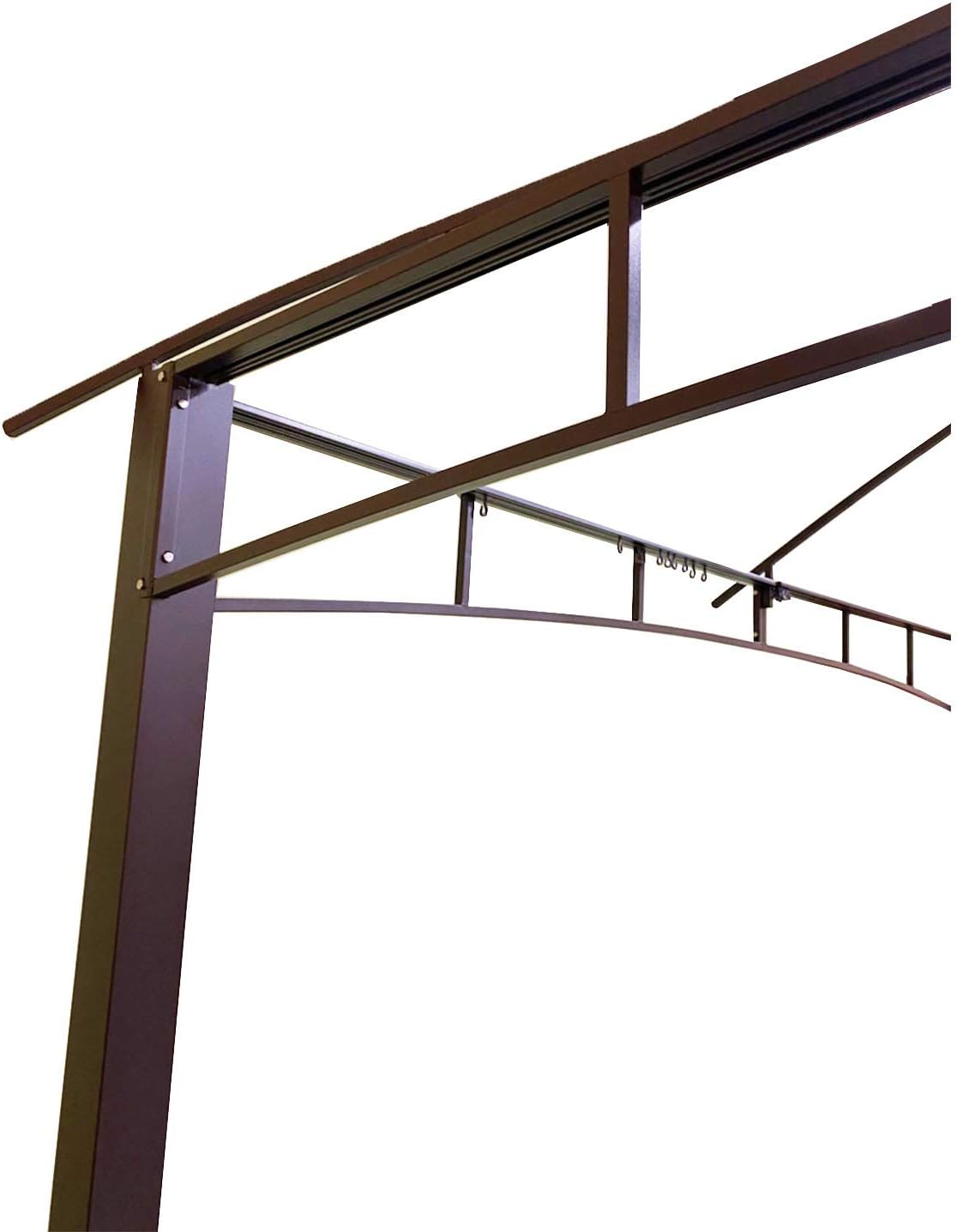 Garden Winds Replacement Privacy Curtain Set Compatible with The Brown Frame Gazebo TPGAZ2303B