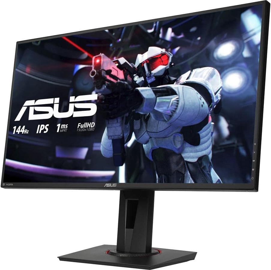 ASUS VG279Q 27' Full HD 1080p IPS 144Hz 1ms (MPRT) DP HDMI DVI Eye Care Gaming Monitor with FreeSync/Adaptive Sync