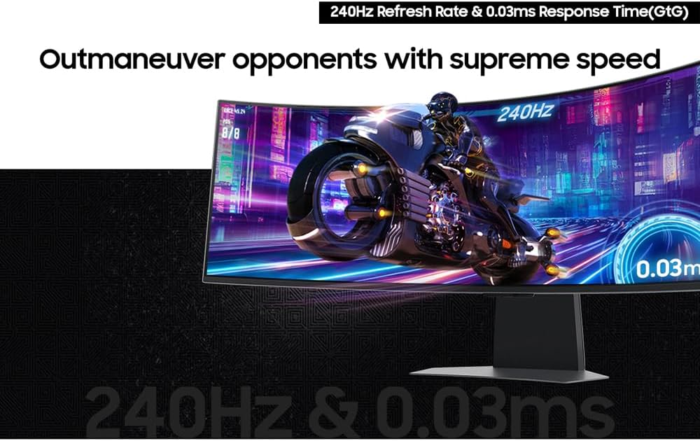 Samsung LS49DG956SNXGO 49 inch Odyssey OLED G9 Dual QHD Curved Gaming Monitor Bundle with Elite Suite 18, 2X HDMI Cable and Deco Gear CPS Exclusive 26 Month Protection Pack (BEACH-CPS-26M2000)