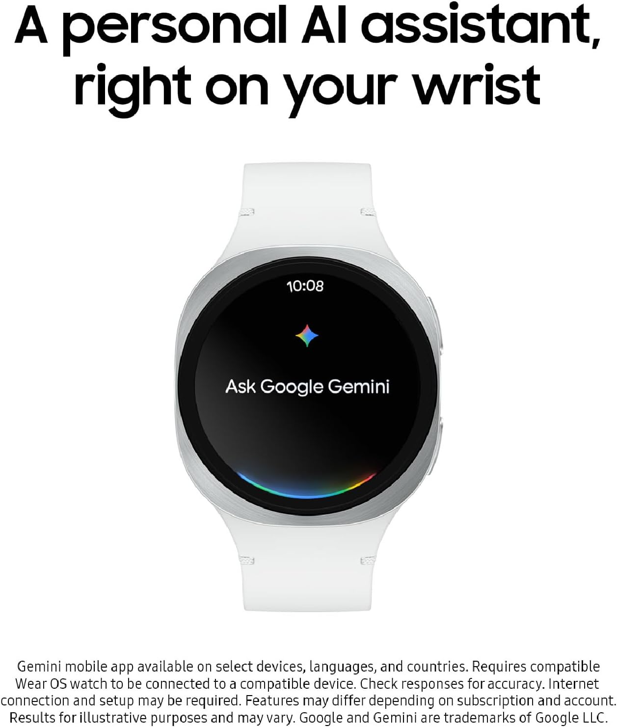 Samsung Galaxy Watch 8 (2025) 40mm Bluetooth Smartwatch, Cushion Design, Fitness Tracker, Sleep Coaching, Running Coach, Energy Score, Heart Rate Tracking, Graphite [US Version, 2 Yr Warranty]