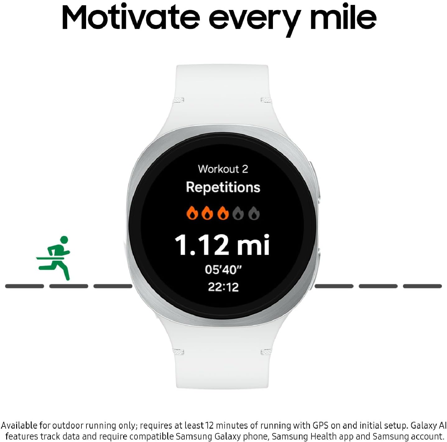 Samsung Galaxy Watch 8 (2025) 44mm Bluetooth Smartwatch, Cushion Design, Fitness Tracker, Sleep Coaching, Running Coach, Energy Score, Heart Rate Tracking, Graphite [US Version, 2 Yr Warranty]