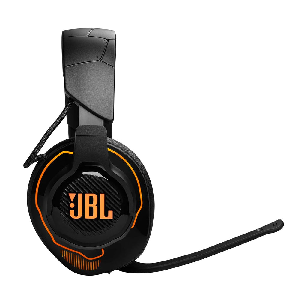 JBL Quantum 910X - Wireless Over-Ear Hi-Res Certified JBL QuantumSOUND Gaming Headset with Head Tracking-Enhanced, Active Noise Cancelling & Bluetooth, Up to 37Hrs of Battery & Speed Charging (Black)