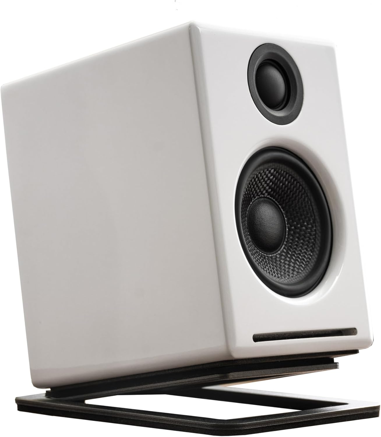 Audioengine A2+ 24 Bit 60 Watt Bluetooth Desktop Computer Speakers for Music and Gaming - PC MAC Laptop Tablet