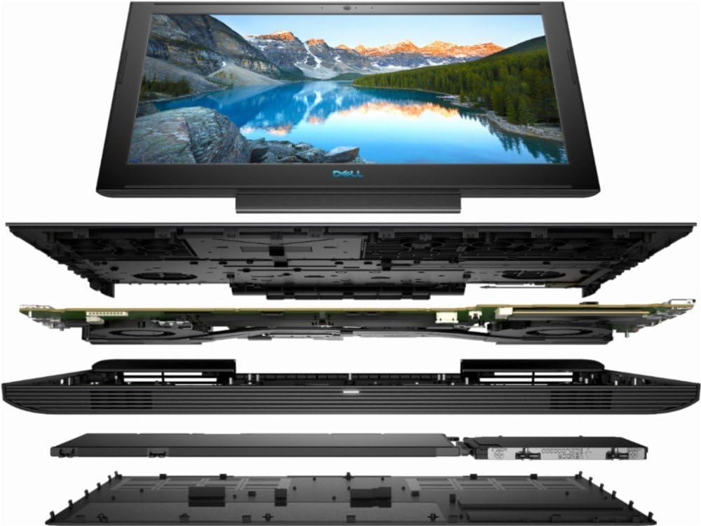 Dell G7 7588 15.6' Gaming Laptop i7-8750H 16GB RAM 1TB HDD 128GB SSD GeForce GTX 1060 6GB - 8th Gen i7-8750H Hexa-core - NVIDIA GeForce GTX 1060 6GB - in-Plane Switching Technology - Windows 10 H