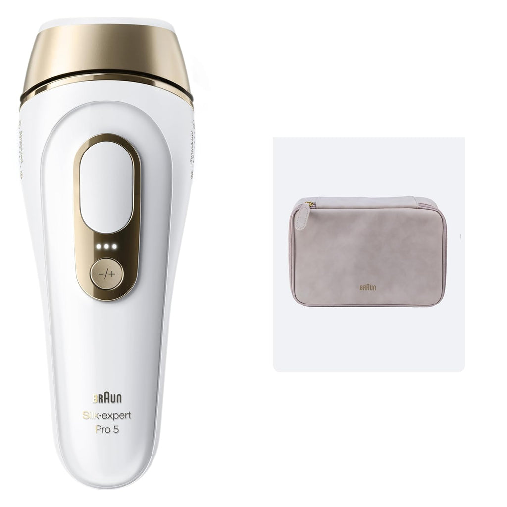 Braun IPL, Silk·Expert Pro 5, IPL Hair Removal for Women and Men, Permanent Laser Hair Reduction At-Home, 1 Head, IPL5100