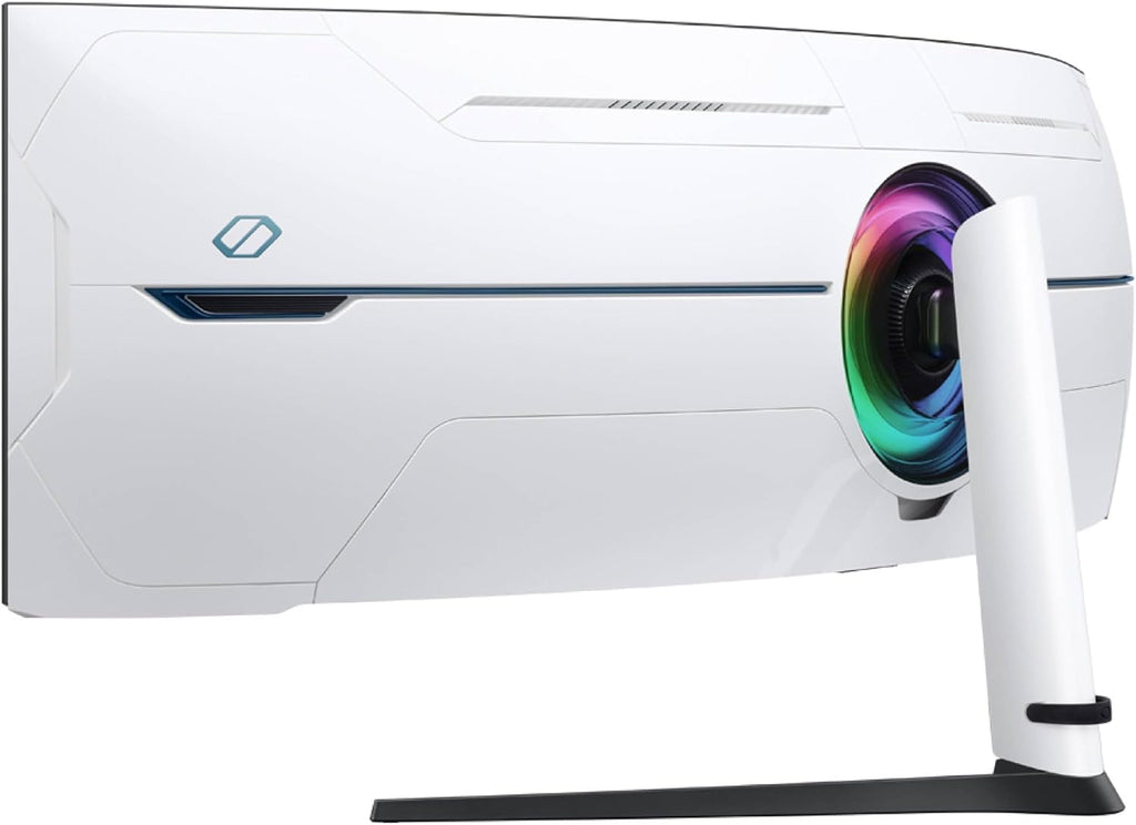 Samsung 57' Odyssey Neo G9 (G95NC) Series Dual 4K UHD 1000R Curved Gaming Monitor, 240Hz, 1ms with DisplayPort 2.1, Quantum Mini-LED, DisplayHDR 1000, AMD FreeSync Premium Pro, LS57CG952NNXZA