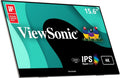 ViewSonic VX1655-4K 15.6 Inch 4K Portable Monitor, IPS Display for Comfortable Mobile Workspaces and Second Screen Productivity, Built-in Stand, 60W USB-C, and Mini HDMI Inputs