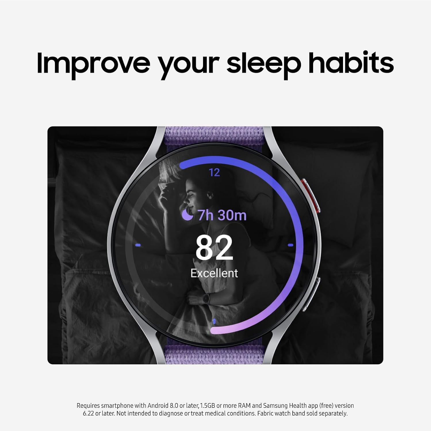 SAMSUNG Galaxy Watch 6 40mm LTE Smartwatch, Fitness Tracker, Advanced Sleep Coaching BIA Sensor for Health Wellness Insights, US Version, Graphite (Renewed)