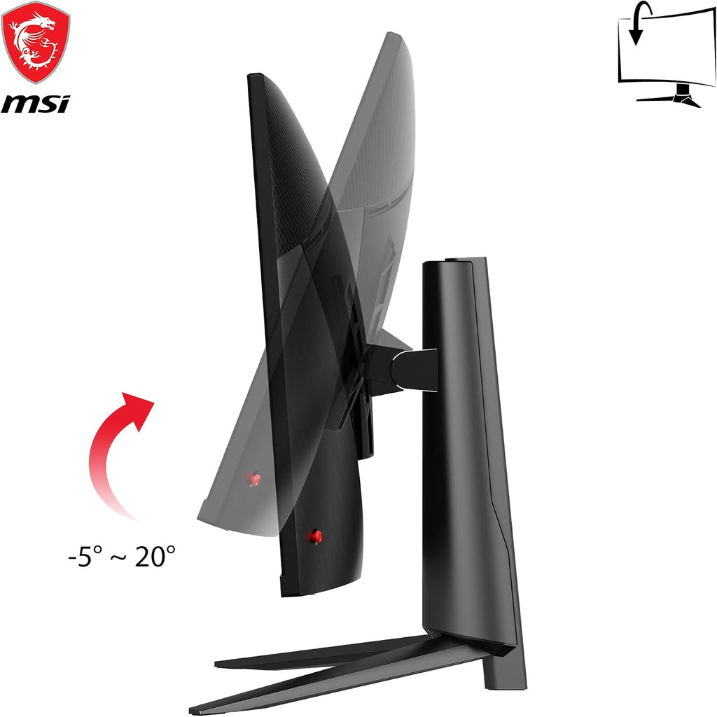 msi MAG 401QR, 40' Gaming Monitor, 3440 x 1440 (UWQHD), IPS, 155Hz, FreeSync Premium, HDR400, HDMI, Displayport, USB C, Tilt, Black