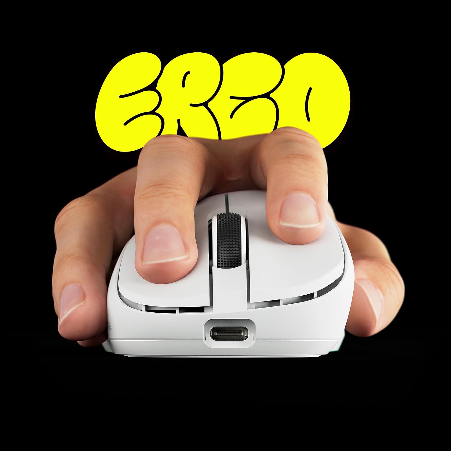 Pulsar Gaming Gears Xlite Crazylight Wireless Gaming Mouse, Ultra Lightweight 1.55 oz (44g), Optical Switch, 32000 DPI, 750 IPS, XS-1 Sensor, 8k Compatible (Medium, Uyuni White)