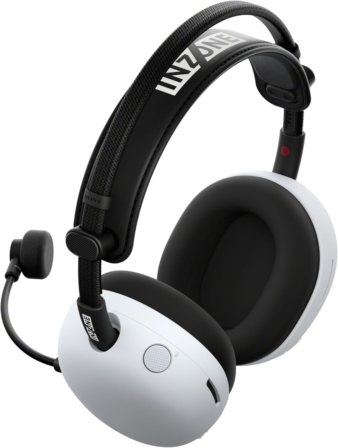 Sony INZONE H9 II Wireless Noise Canceling Gaming Headset, WH-1000XM6 Drivers, Lightweight, Detachable Cardioid AI Mic, 2.4GHz and Bluetooth, Soft Case, for PC, PS5, Switch, and Mobile, White