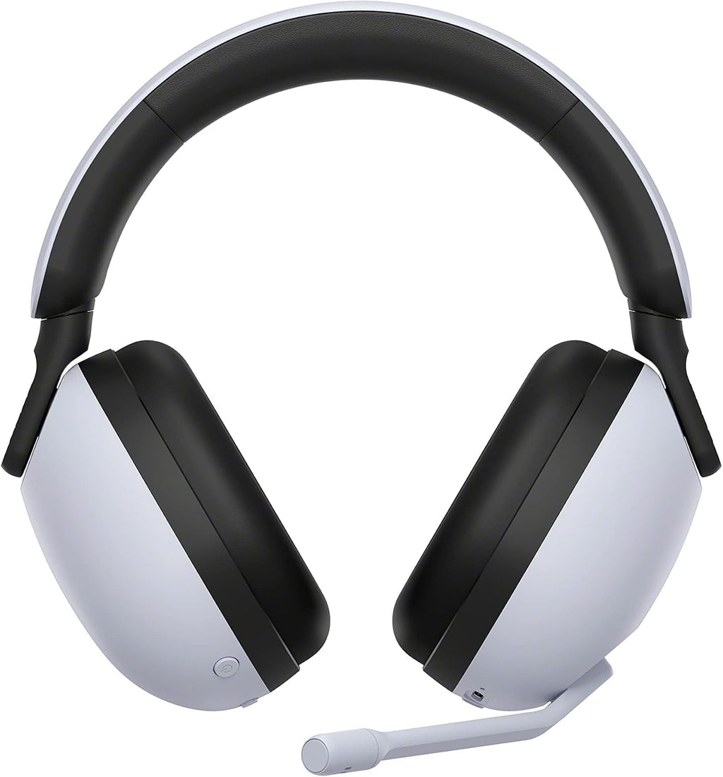 Sony INZONE H9 Gaming Headset, Wireless Noise Canceling Bluetooth Headset With Microphone, 360 Spatial Sound, For PC and PS5 (WH-G900N), White