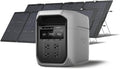 EF ECOFLOW Portable Power Station DELTA 3 MAX Plus with 2X220W Solar Panel, 3000W Max Output, Fast 0–80% Recharge in 64mins, Reliable Home Backup & RV Camping