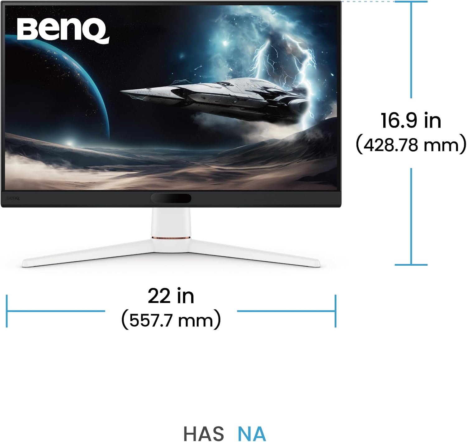 BenQ MOBIUZ EX251 25' FHD 180Hz 220Hz Refresh Rate 1ms GTG AMD FreeSync DP 1.2 HDMI 2.0 USB Hub Gaming Monitor 99% sRGB AMD Freesync AI Game Color Mode Game Color Database 2.5W Built-in Speakers
