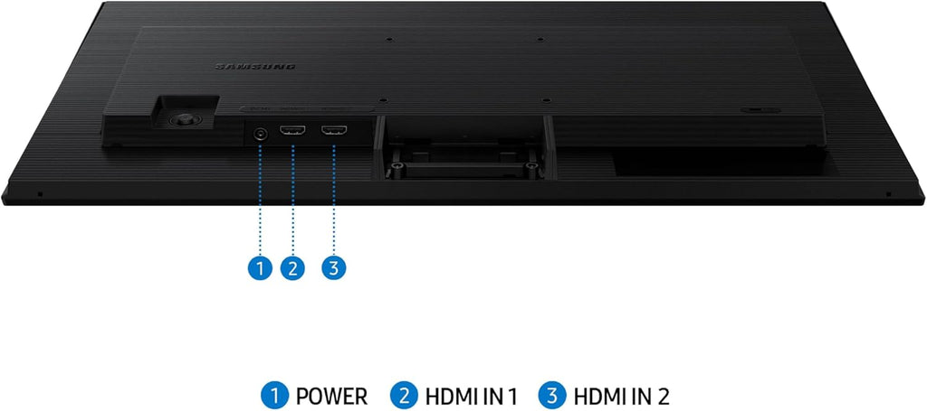Samsung 24' S3 (S32GF) FHD High Resolution 120Hz Monitor with IPS Panel, Flicker Free, Eye Saver Mode, LS24F320GANXZA, 2025