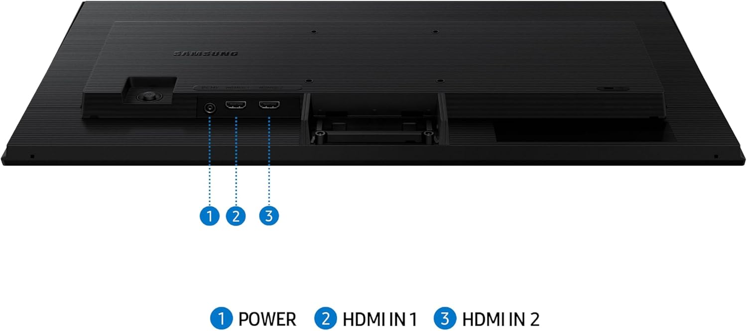 Samsung 24' S3 (S32GF) FHD High Resolution 120Hz Monitor with IPS Panel, Flicker Free, Eye Saver Mode, LS24F320GANXZA, 2025