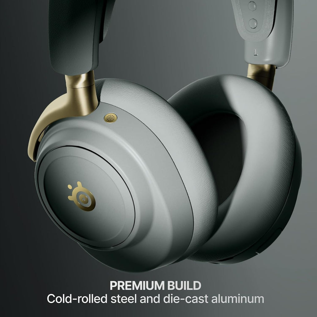 SteelSeries Arctis Nova Elite - Hi-Res Wireless Gaming Headset — 96kHz/24bit — Carbon Fiber Speakers — ANC — AI Noise Rejection — App — 2.4GHz + BT — Multi-Source Mix — OmniPlay PC+PlayStation+Xbox