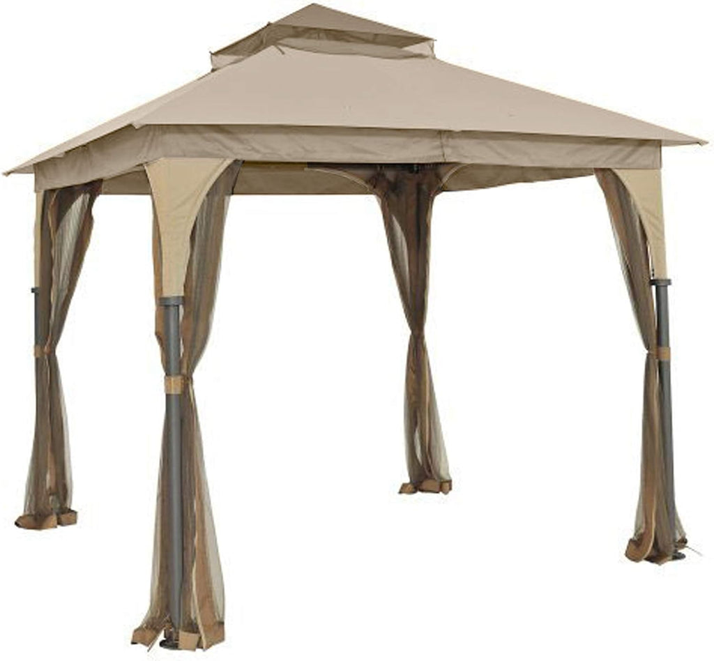 Garden Winds Replacement Canopy Top Cover Compatible with The Outdoor Patio 8' x 8' Gazebo - RipLock 350