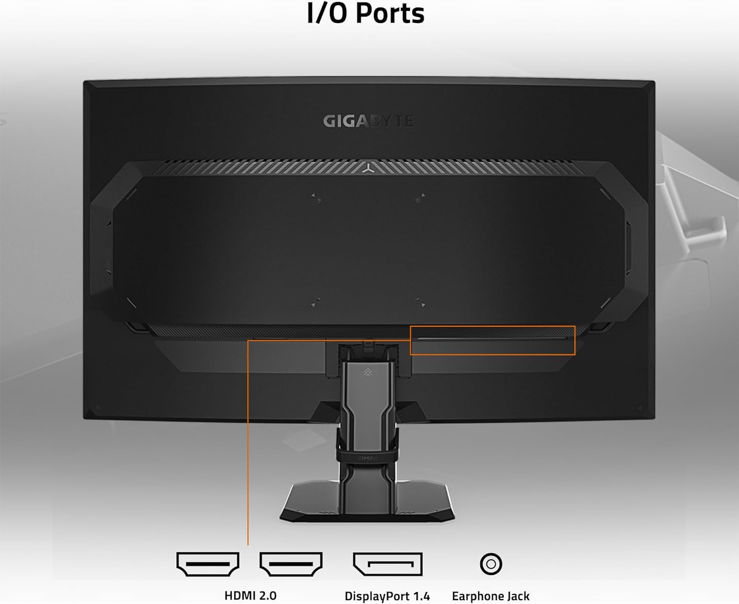 GIGABYTE GS27FC 27' 180Hz 1080P Gaming Monitor, 1920 x 1080 VA 1500R Display, 1ms (MPRT) Response Time, HDR Ready, FreeSync Premium, 1x Display Port 1.4, 2X HDMI 2.0 (GS27FC US)