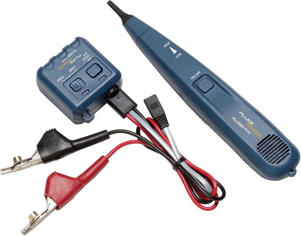 Fluke Networks 26000900 Pro3000 Tone Generator and Probe Kit with SmartTone Technology