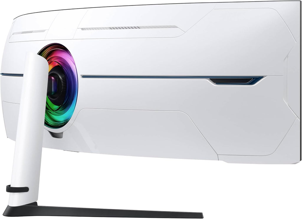 Samsung 57' Odyssey Neo G9 (G95NC) Series Dual 4K UHD 1000R Curved Gaming Monitor, 240Hz, 1ms with DisplayPort 2.1, Quantum Mini-LED, DisplayHDR 1000, AMD FreeSync Premium Pro, LS57CG952NNXZA