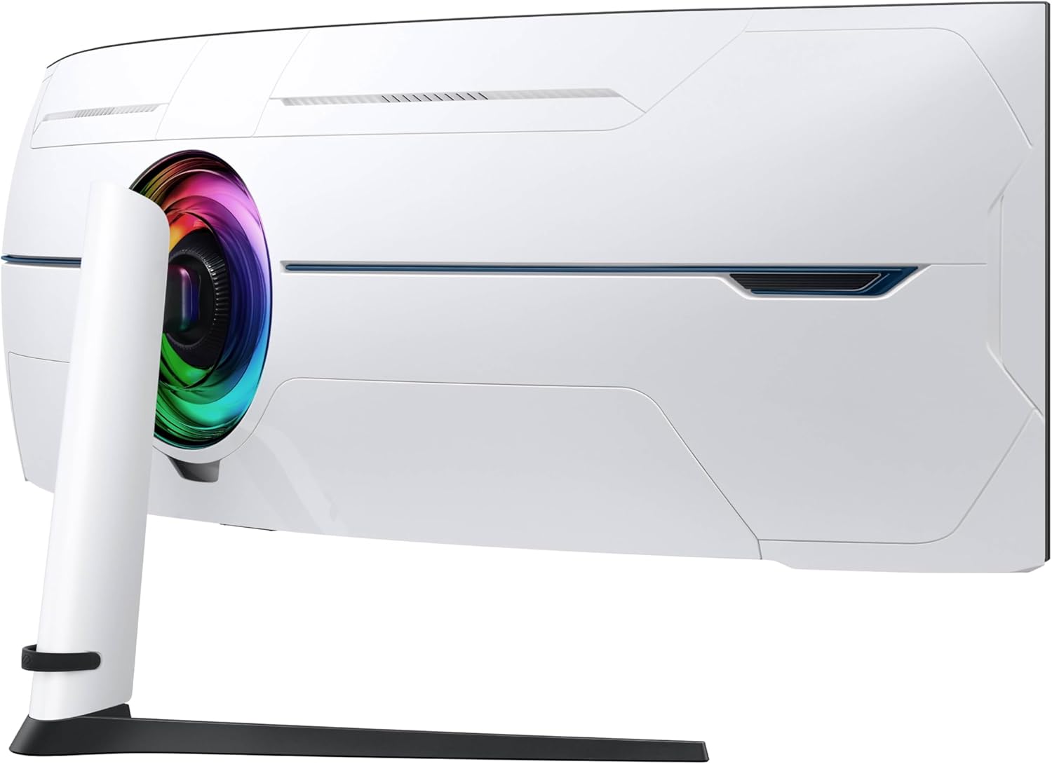 Samsung 57' Odyssey Neo G9 (G95NC) Series Dual 4K UHD 1000R Curved Gaming Monitor, 240Hz, 1ms with DisplayPort 2.1, Quantum Mini-LED, DisplayHDR 1000, AMD FreeSync Premium Pro, LS57CG952NNXZA