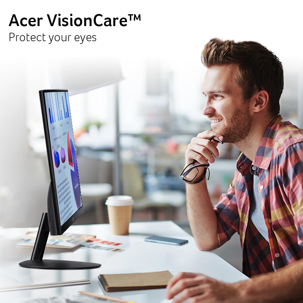 acer SB272U Ebiip 27' WQHD 2560x1440 IPS Zero-Frame Gaming Office Monitor | AMD FreeSync Technology | Ultrathin Stylish Design | 100Hz | 1ms VRB | Low Blue Light | Display Port & 2 x HDMI 2.0 Ports