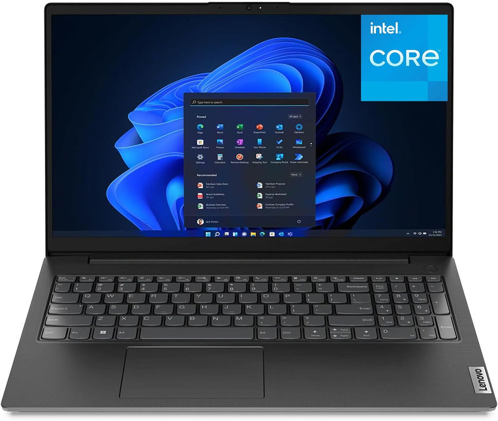 Lenovo 15.6' FHD Laptop Computer for Home Student Study and Business, Intel Dual Core Processor, 16GB DDR4 RAM, 512GB PCIe SSD, WiFi 6, Bluetooth 5.2, RJ-45, HDMI