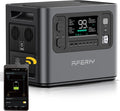 AFERIY 2048Wh Portable Power Station 2400W (Peak 4800W),P210 LiFePO4 Battery Generator,AC Fast Charging, 12V/25A XT60 DC output port,UPS Power Outages,Home Backup,Camping(Solar Panel Optional)