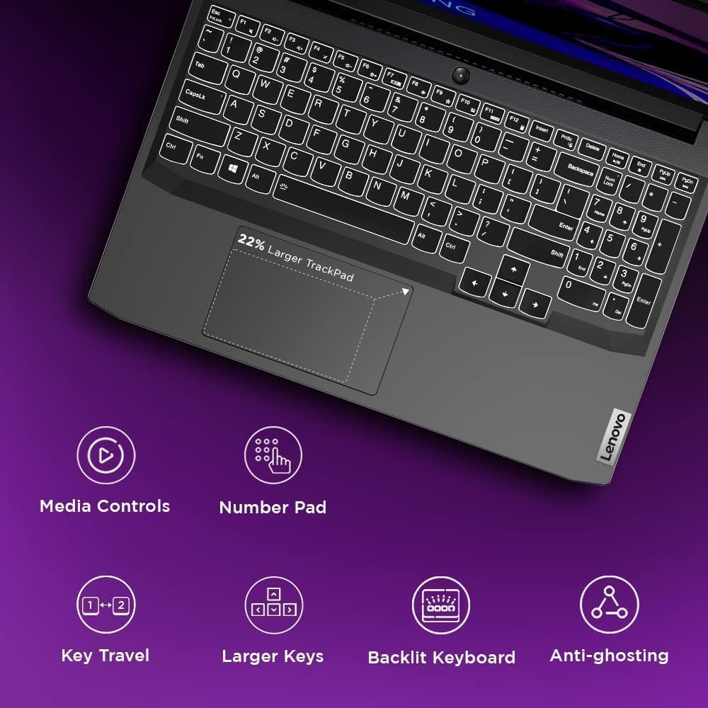 Lenovo LOQ 15 Gaming Laptop - RTX 4050-15.6' FHD IPS Display 144Hz - AMD Ryzen 5 7235HS - 32GB RAM -1TB PCIe SSD -Windows 11 Backlit Keyboard - G-SYNC - HDMI Cable
