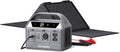 UDPOWER C400 400W Portable Power Station(New Version2.0) with 40W Portable Solar Panel l 256Wh LiFePO4 Battery, 800W Surge| AC Outlet,USB-C,12V DC | for Camping, RV, Emergency Backup
