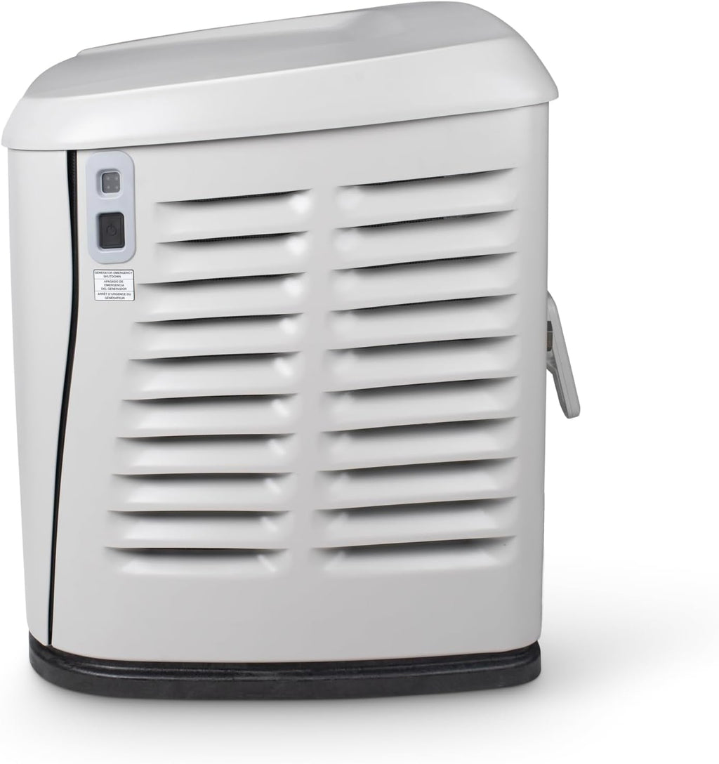 Generac 24kW Home Standby Generator for home use with 200 amp transfer switch, built-in cellular connectivity, whole house generator for power backup
