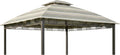 Garden Winds Durable 350 Replacement Canopy Top Compatible with Westbrook 10' x 12' Gazebo Model A101007903 - Stripe Stone