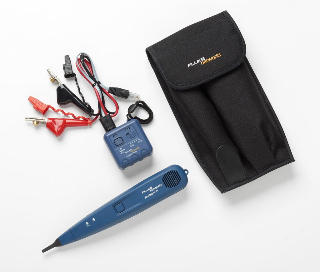 Fluke Networks 26000900 Pro3000 Tone Generator and Probe Kit with SmartTone Technology