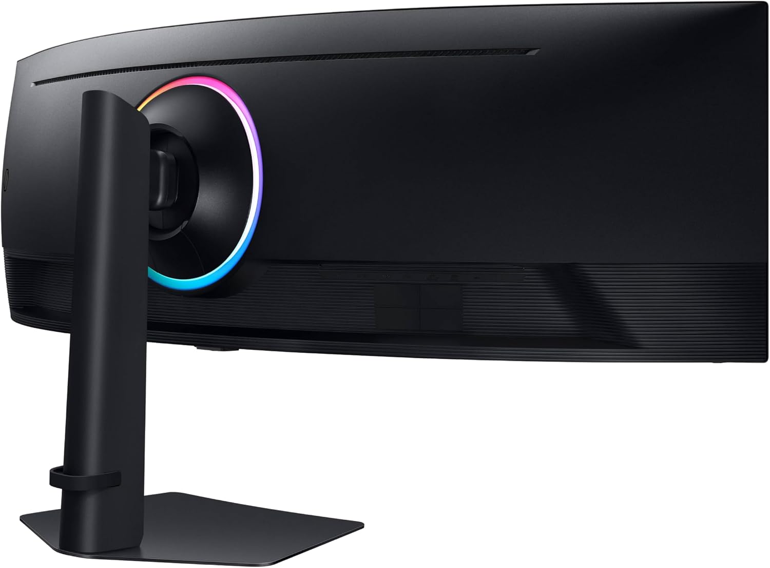 Samsung 49' Odyssey G9 Series DQHD 1000R Curved Gaming Monitor, 1ms(GtG), VESA DisplayHDR 1000, 240Hz, AMD FreeSync Premium Pro, Height Adjustable Stand, Ultrawide Screen, LS49CG954ENXZA, 2024