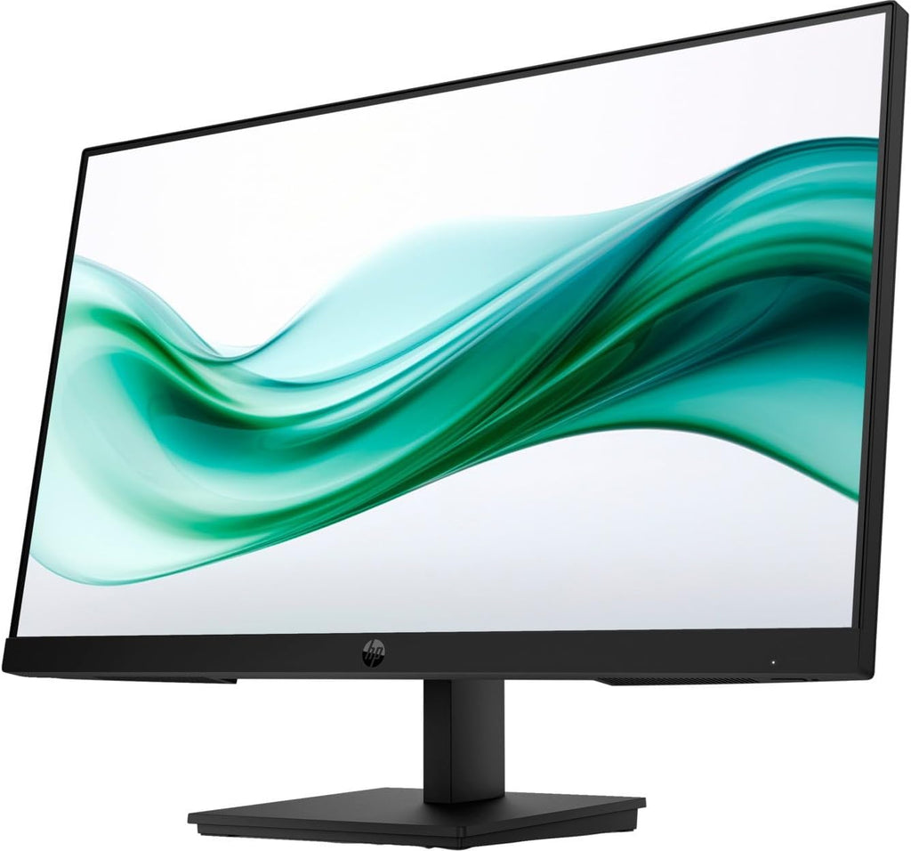 HP 24' Series 3 Pro 24' FHD Computer Monitor (1920x1080), 100Hz Anti-Glare Display, HDMI, VESA Mount, Black, Bundle with dockztorm hub and ErgoFlexy Dual Monitor Mount. (2Pack)
