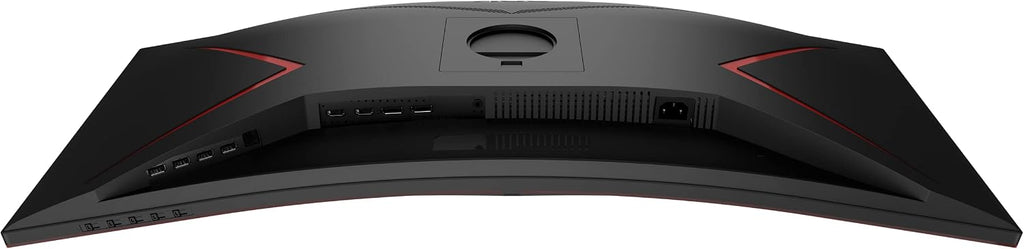 AOC CU34G2X 34' Curved Frameless Immersive Gaming Monitor, UltraWide QHD 3440x1440, VA Panel, 1ms 144Hz Adaptive-Sync, Height Adjustable, 3-Yr Zero Dead Pixels, Black/Red
