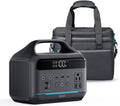 Portable Power Station 192Wh(60,000mAh) with Bag, 300W (600W surge)Power Bank LiFePO4 Battery Backup, Compact Solar Generator 8-Port Design w/2 AC Outlets for Home,RV, Hurricane, Camping,Emergency