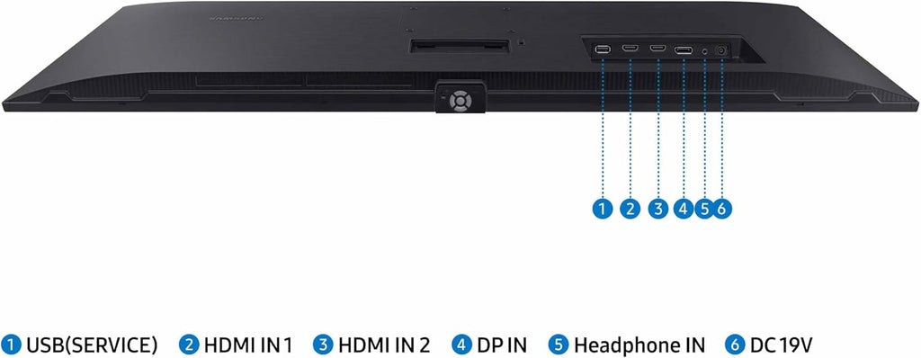 Samsung 34' ViewFinity S50GC Series Ultrawide QHD Monitor, 100Hz, 5ms, HDR10, AMD FreeSync, Ultrawide Screen, Eye Care, Thin Bezels, PIP, PBP, LS34C50DGANXZA, 2023, Black