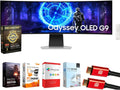 Samsung LS49DG956SNXGO 49 inch Odyssey OLED G9 Dual QHD Curved Gaming Monitor Bundle with Elite Suite 18, 2X HDMI Cable and Deco Gear CPS Exclusive 26 Month Protection Pack (BEACH-CPS-26M2000)