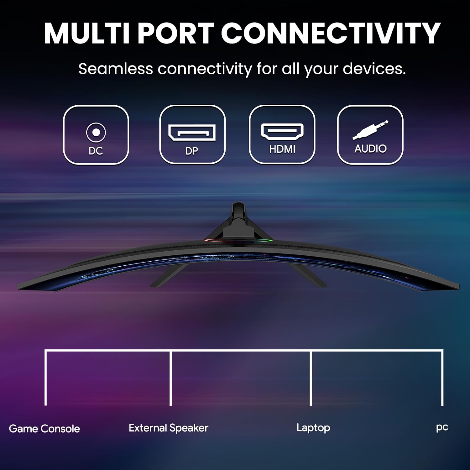 CRUA 45' Curved Gaming Monitor, 240Hz DQHD 5120×1440 UltraWide 32:9 VA Screen Computer Monitors, 120% sRGB,1500R, AMD FreeSync Compatible, Built-in Speakers, HDMI 2.1 & DP 1.4, Wall Mountable – Black