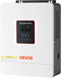 VEVOR 4000W Hybrid Solar Inverter, 24V DC to 230V AC Single-Phase, Pure Sine Wave Power Inverter, with Built-in 120A MPPT Solar Charge Controller, WiFi Module, for Lead Acid Lithium Battery Off-Grid