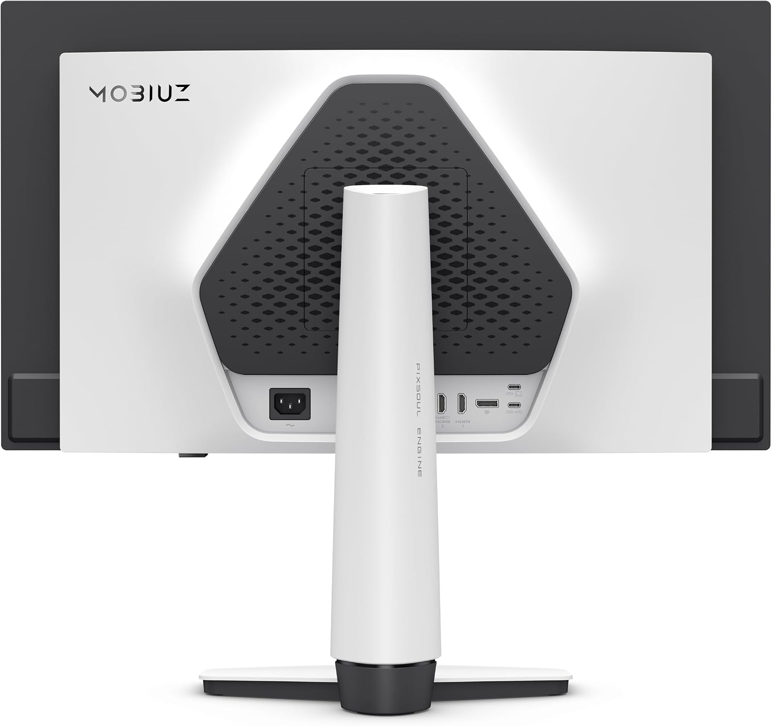 BenQ MOBIUZ EX271QZ 27' Gaming Monitor, 3rd Gen QD-OLED, 500Hz, 0.03ms, HDMI2.1, USB-C, VESA DisplayHDR True Black 500, MOBIUZ Color Tuning, eARC, 3-Year OLED Warranty