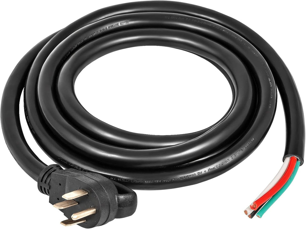 VEVOR 40 FT 50 Amp Generator Extension Cord 6 Gauge STW 6/3+8/1 RV Power Cord N14-50P to Bare Wire, Cut Wire for Trailer Motor Campers Home Generator