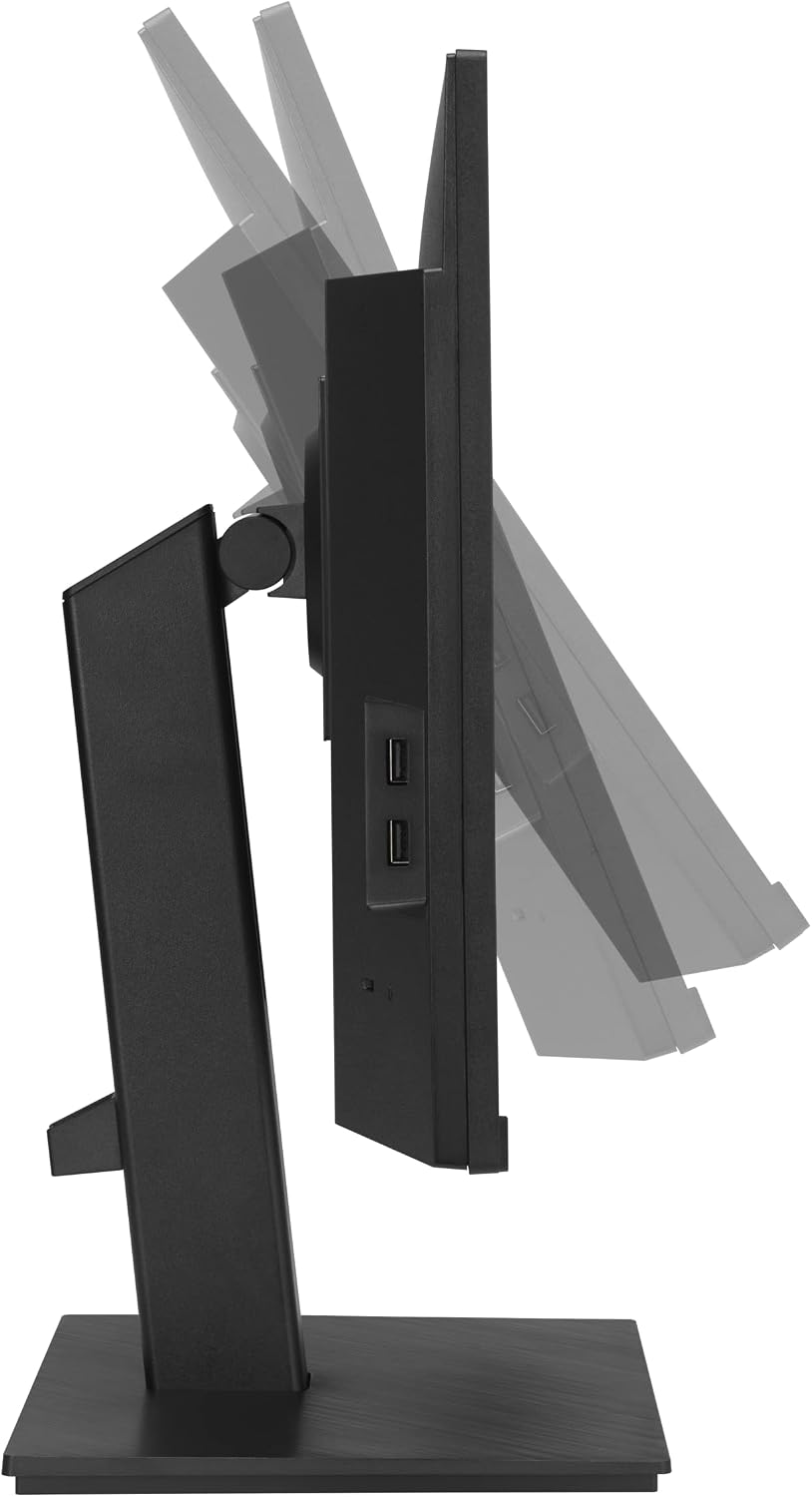 ASUS 27' 1080P Docking Monitor (VA27ECPSN) – Full HD, IPS, 75Hz, Adaptive-Sync, Speakers, Eye Care, Low Blue Light, Flicker Free, RJ45, USB-C, DisplayPort, HDMI, Height Adjustment, VESA Wall Mountable